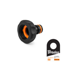 Адаптер на кран з внутрішньою різьбою 3/4", BLACK LINE SOFT, ECO-PWBS219