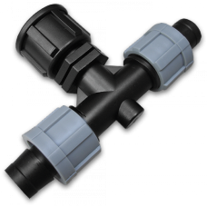 Трійник крапельна стрічка х2 / різьба внутрішня 1/2", DSTA05-12L