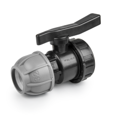 Кран для труб PE 32 мм/ РВ 1/2", PN10, DSRA10V32F1