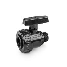Кран для труб PE РВ 5/4" / РЗ 5/4", PN16, DSRA16VF54M54