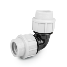 Коліно для труб PE 40 мм, PN16, DSRA16K4040
