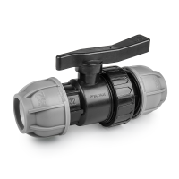 Кран для труб PE 20 мм, PN10, DSRA10V2020