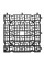 Садова / паркувальна решітка HEAVY GRID, 50x50 см, KRHG50BC