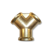 Двійник 3 x РВ 3/8", латунь, SP030