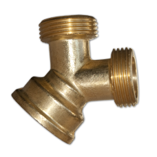 Трійник РВ 3/4", 2xРЗ 3/4" латунь, IMITATE, GKI334AT