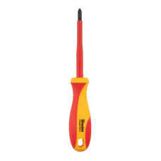Викрутка хрестоподібна, PH2 6/100 мм 1 кВ, HOME & GARAGE, DIY-PH112100-V