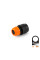 Конектор 1/2" - STOP, BLACK LINE SOFT FULL, ECO-PWBS2146