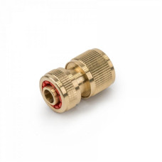 Конектор латунний 1/2", STOP, BRASS, BR-2140