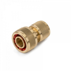 Конектор латунний 3/4", STOP, BRASS, BR-2150