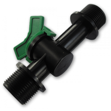 Мінікран лінійний різьба зовнішня 1/2" х 2, DSWZ10-1212L