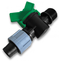Мінікран лінійний: крапельна стрічка / різьба зовнішня 1/2", DSTZ04-1712L