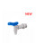 Кран, PP, РЗ 3/4'' прокладка, GTMK3400