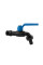 Кран пластиковий РЗ 1/2", штуцер під шланг 1/2", BLACK RAVEN, FULL NYLON GTBR01234NN