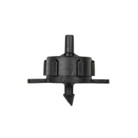 Емітер (DSE-0104L) із компенсацією 4 л/год, 0,5-3,5 Bar, вихід 4мм, DSE-PCT04