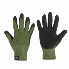 Рукавички захисні латексні, TERMO GRIP GREEN, розмір 11, RWTGG11