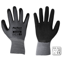 Рукавички захисні PERFECT GRIP GRAY латекс, розмір 9, RWPGGY9