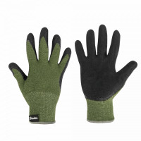 Рукавички захисні латексні, TERMO GRIP GREEN, розмір 9, RWTGG9