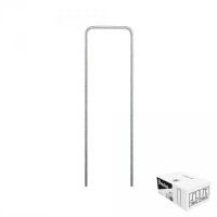 Шпилька "U" металева оцинкована 3/20 см - 100шт. в коробці, ATSMGU1320/100BOX