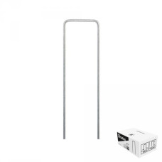 Шпилька "U" металева оцинкована 3/20 см - 100шт. в коробці, ATSMGU1320/100BOX
