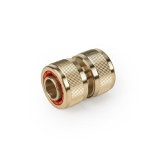 Муфта, з'єднувач для шлангів 3/4", латунний, BR-2110