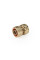 Муфта, з'єднувач для шлангів 1/2", 5/8", латунний, BR-2100