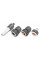 Комплект для поливу: 4 елементи на шланг 3/4", WHITE LINE SOFT, WL-S5500-34K