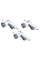 Пістолет для поливу багаторежимний QUICK MINI, WHITE LINE, WL-EN2T