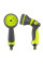 8-функціональний пістолет-розпилювач, ERGONOMIC, LIME LINE, LE-5114