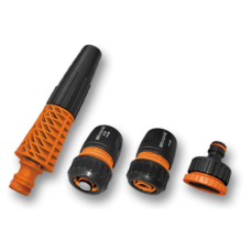 Комплект з 4 елементів на шланг 1/2", BLACK LINE, ECO-PWB5500-12