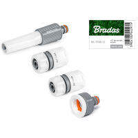 Комплект з 4 елементів на шланг 1/2", WHITE LINE, WL-5500-12