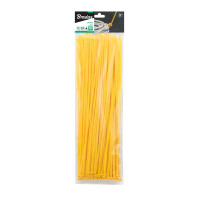 Стяжки кабельні пластикові 4,8x200мм, 100 шт. YELLOW, TSYL1148200