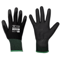 Рукавички захисні PURE BLACK PRO поліуретан, розмір 11, RWPBCP11