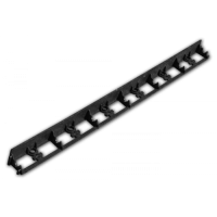 Бордюр садовий 55х1000мм, RIM-BORD, чорний, OBRB55