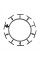 Бордюр садовий 45х1000мм, RIM-BORD, TYP ROUND, OBRB45TYPR