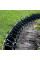 Бордюр садовий 58х1000мм, RIM-BORD, чорний, OBRB58