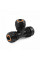 Трійник для підключення шланга 1/2", BLACK LINE, ECO-PWB2210-12