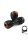 Трійник для підключення шланга 1/2", BLACK LINE, ECO-PWB2210-12