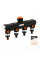 Розподільник з 4 кранами, РЗ 1" до РЗ 3/4", BLACK LINE HEAVY DUTY, ECO-PWB3044