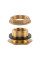 Втулка для бака РВ 3/4" - РЗ 1" з гайкою та прокладкою 1", BRASS, BR-P34100