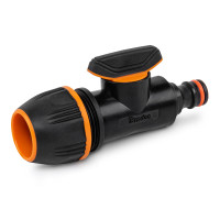Кран на шланг 3/4", 5/8", 1/2" з ніпелем, ECO-PWB2245