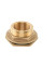 Втулка для бака РВ 1" - РЗ 1 1/4" з гайкою та прокладкою 1 1/4", BRASS, BR-P100114