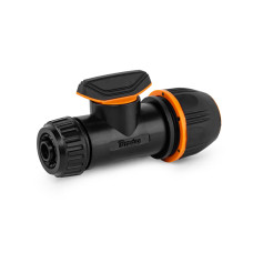 Універсальна муфта з краном 3/4", 5/8", 1/2", BLACK LINE, ECO-PWB2247