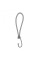 Петля еластична 20см з металевим гачком х 25шт. BUNGEE CORD HOOK, BCH4-0620GY-B