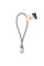 Петля еластична 18см з гачком PVC BUNGEE CORD HOOK, BCH3-0418GY-E