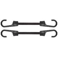 Шнур еластичний гумовий 120см х 2шт. з металевими гачками PVC BUNGEE CORD HOOK, BCH2-08120BC-B
