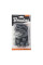 Петля еластична гумова з кулькою 15см х 10шт. BUNGEE CORD BALL, BCB-0515GY-B