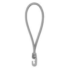 Петля еластична 40см з гачком PVC BUNGEE CORD HOOK, BCH3-0440GY-E