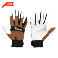 Рукавички захисні Tech Leather, шкіряні, блістер, розмір 10, RWTL10