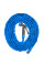 Шланг, що розтягується (комплект) TRICK HOSE 15-45м – блакитний, WTH1545BL