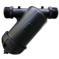 Фільтр сітковий 2", фільтрація 120 мес, 25 м³/год, DSF-200SLY